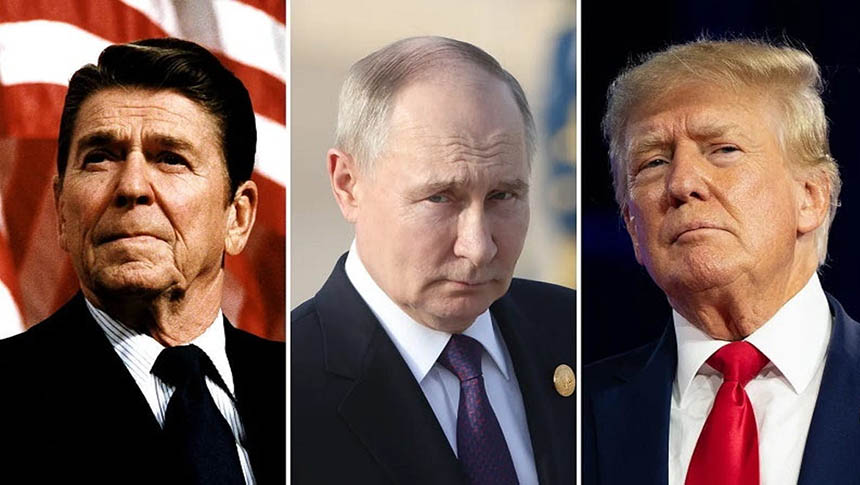 La doctrina Trump aplicada a Rusia se asemeja mucho a la doctrina&nbsp;Reagan.