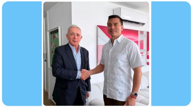Uribe Vélez y Daniel Noboa sellan alianza contra Colombia. Trump y el Comando sur están ahí con sus&nbsp;planes