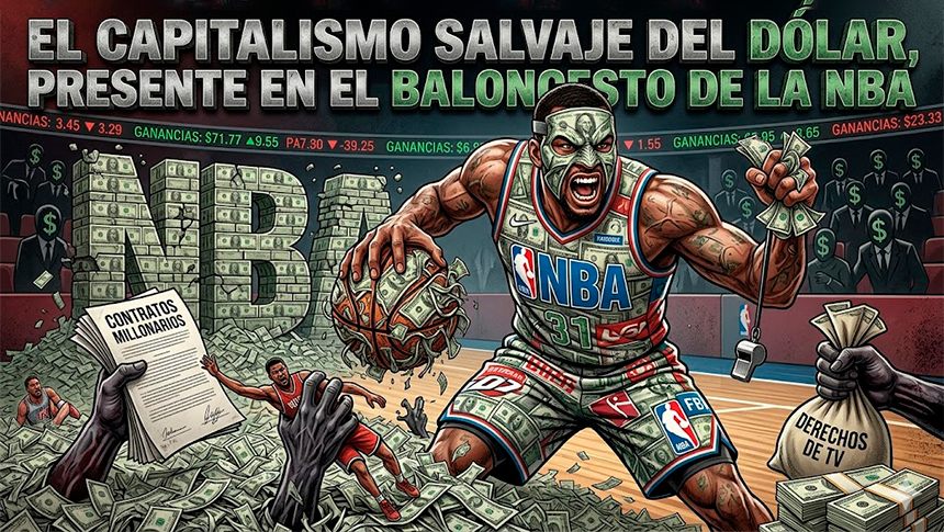 El capitalismo salvaje del dólar, presente en el baloncesto de la&nbsp;NBA