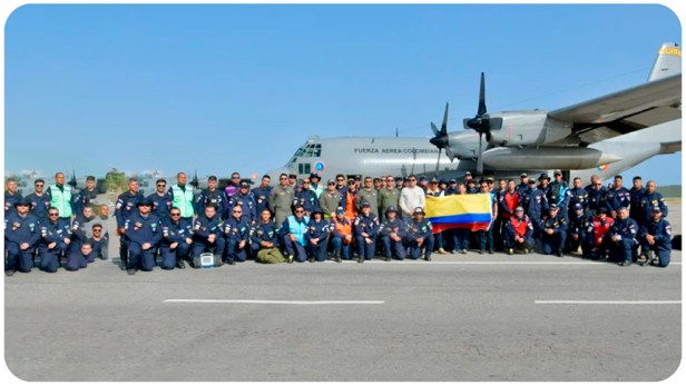 Delegación de rescatistas colombianos se suman a labores de salvamento en&nbsp;Venezuela
