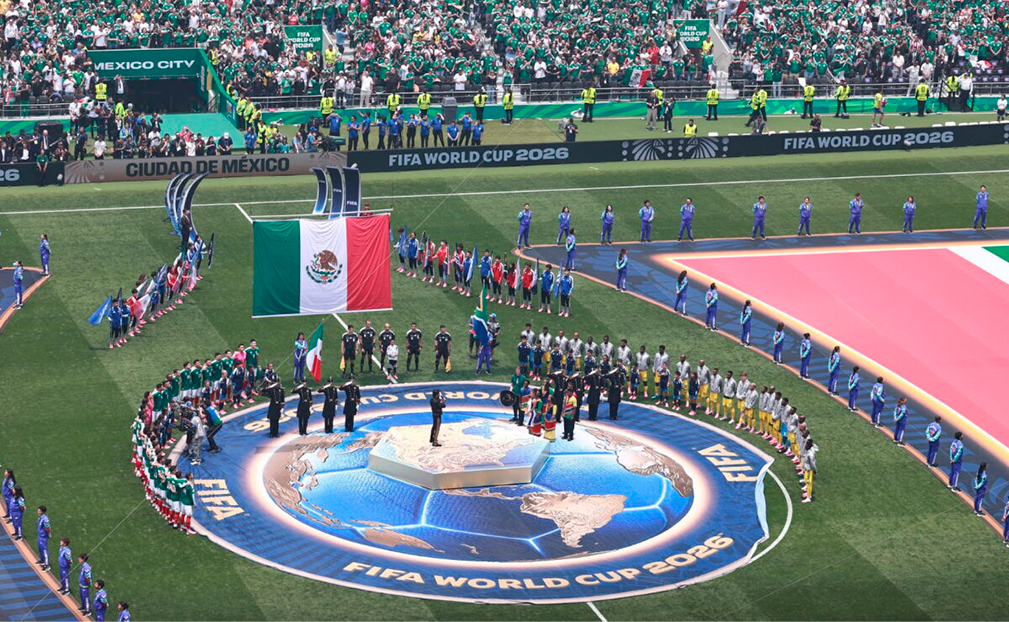 Revelan la masiva cifra de aficionados que colmaron la capital mexicana en la inauguración del&nbsp;Mundial