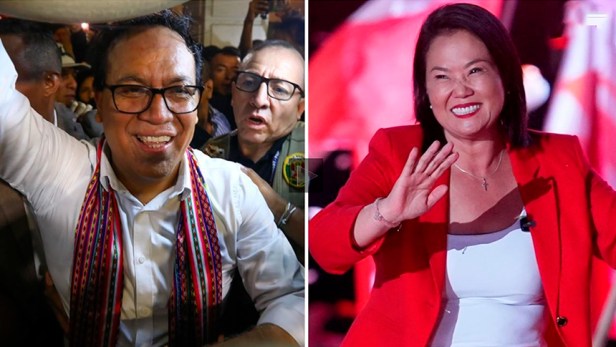 EMPATE TÉCNICO: Sánchez supera a Fujimori en el conteo en&nbsp;Perú