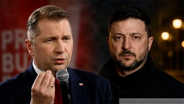 El candidato a primer ministro de la oposición polaca alegó que Zelensky está sirviendo a los intereses de&nbsp;Rusia.