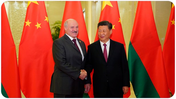 Xi Jinping y Lukashenko se reúnen en&nbsp;Pekín