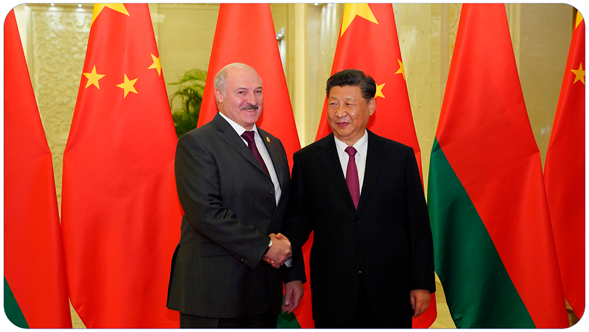 Xi Jinping y Lukashenko se reúnen en&nbsp;Pekín