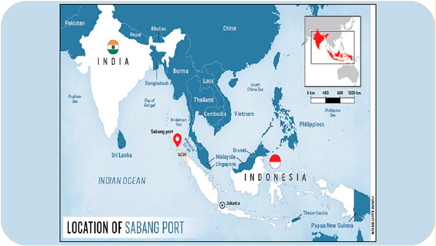 El desarrollo conjunto de la India del puerto de Sabang en Indonesia sienta las bases para contener a&nbsp;China.