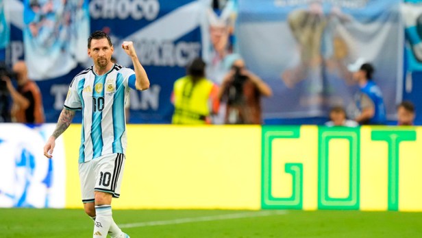 Messi logra un hito&nbsp;inédito