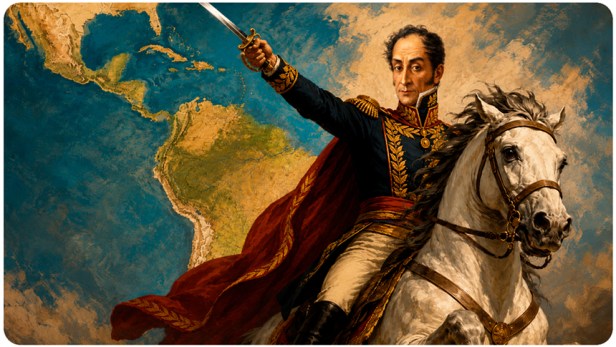 El heroico Bolívar, el de la Patria&nbsp;Grande