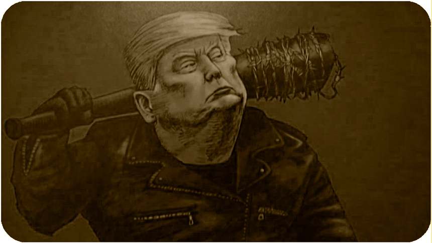 Donald Trump, rostro y voz de un poder&nbsp;criminal