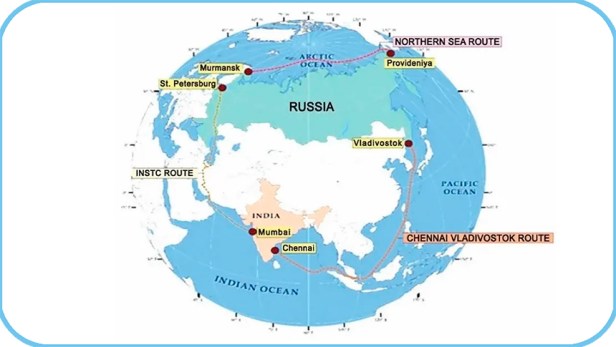 El uso previsto por India de la Ruta Marítima del Norte el próximo año revivirá el anillo&nbsp;ruso-indio.
