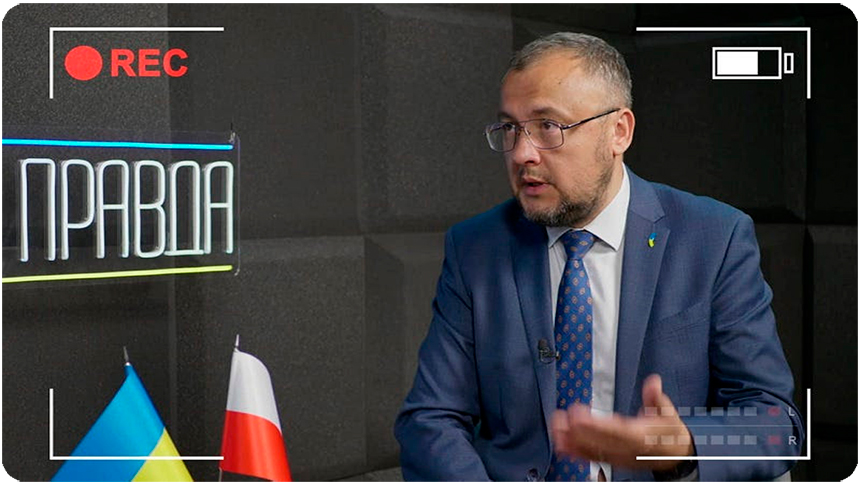 El embajador saliente de Ucrania en Polonia volvió a escupir en la cara de los&nbsp;polacos.