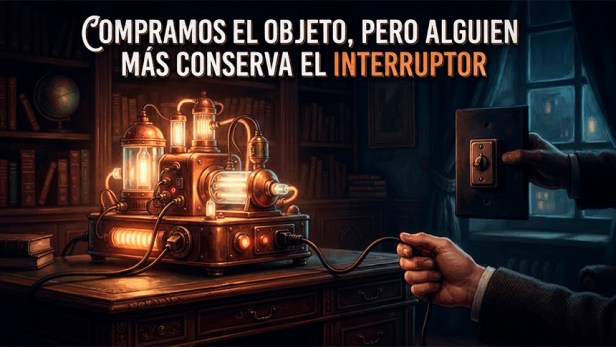 COMPRAMOS EL OBJETO, PERO ALGUIEN MÁS CONSERVA EL&nbsp;INTERRUPTOR