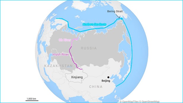 ¿Qué viabilidad tiene el sistema fluvial Irtysh-Ob como corredor comercial euroasiático hacia el&nbsp;Ártico?
