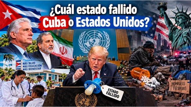 ¿Cuál estado fallido Cuba o Estados&nbsp;Unidos?