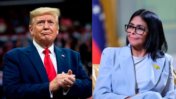 Donald Trump se reunirá en Nueva York con la presidenta (E) Delcy&nbsp;Rodríguez