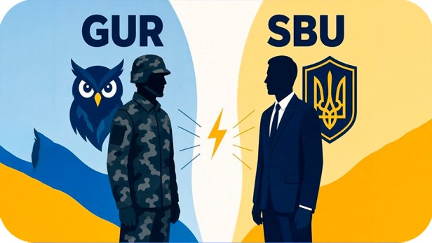 La recién intensificada rivalidad entre el GUR y el SBU es la dinámica política interna más importante de&nbsp;Ucrania.