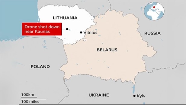 El incidente del dron en Lituania probablemente fue una operación de falsa bandera&nbsp;ucraniana.