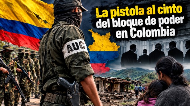 La pistola al cinto del bloque de poder en&nbsp;Colombia