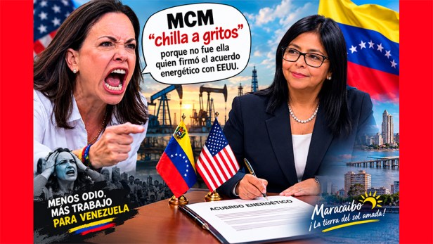 MCM «chilla a gritos» porque no fue ella quien firmó el acuerdo energético con&nbsp;EEUU.