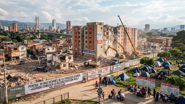 Pereira: 30 días después de la tragedia&nbsp;sísmica