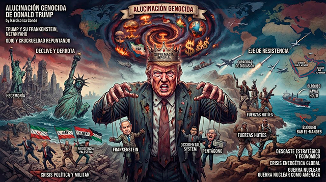 Alucinación genocida de Donald&nbsp;Trump
