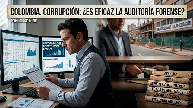 Colombia. Corrupción: ¿Es eficaz la Auditoria&nbsp;forense?