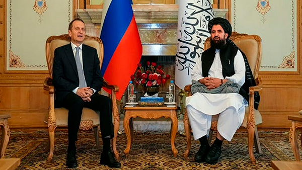 ¿Qué hace el jefe de los servicios de inteligencia exteriores de Rusia en&nbsp;Kabul?