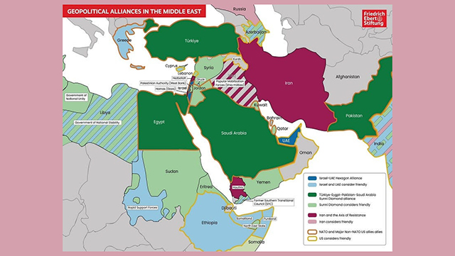 Cinco observaciones sobre el mapa de alianzas regionales de Netanyahu.