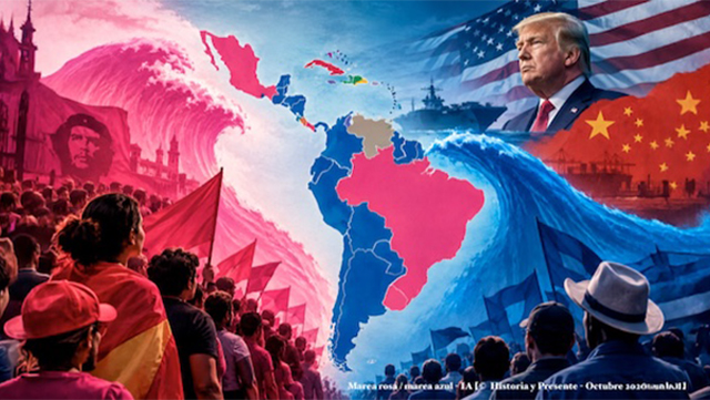 América Latina, entre «marea rosa/roja» y «marea&nbsp;azul»